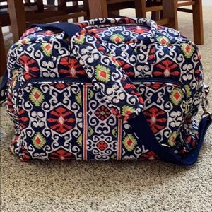 Vera Bradley weekender bag in discontinued pattern